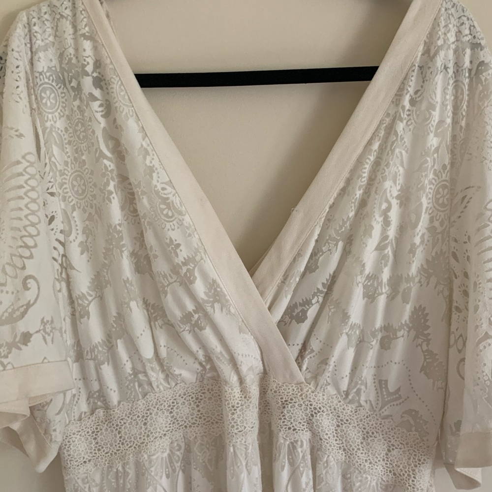 FARM Rio White Midi Dress - Picture 4 of 9